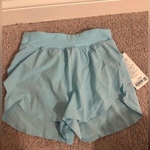 NWT lululemon Fast and Free 3” short size 4